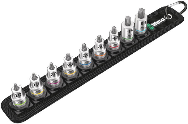 Bit-sockets with all the advantages of the Wera bit technology