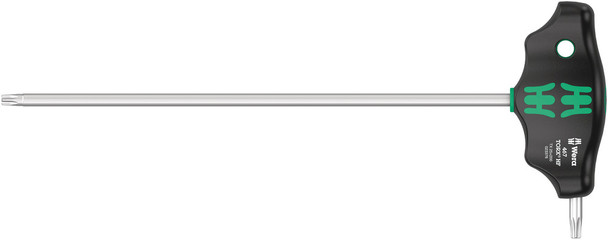 Ergonomic 2-component handle with finger handle recesses and pleasant surface feel for very high power transmission and fatigue-free working