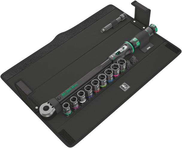 Click-Torque C 3 torque wrench with reversible ratchet (measuring range: 40-200 Nm; precision ± 3 % as per DIN EN ISO 6789-1:2017-07)