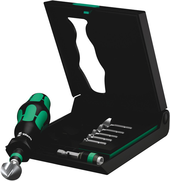Rapid, uncomplicated change between drill, countersinking or screwdriving bit