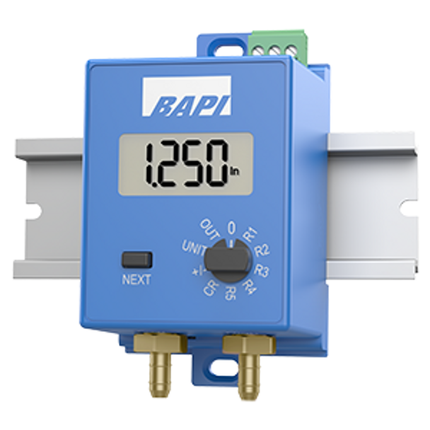 Differential Pressure Sensor, Field Selected Range and Output