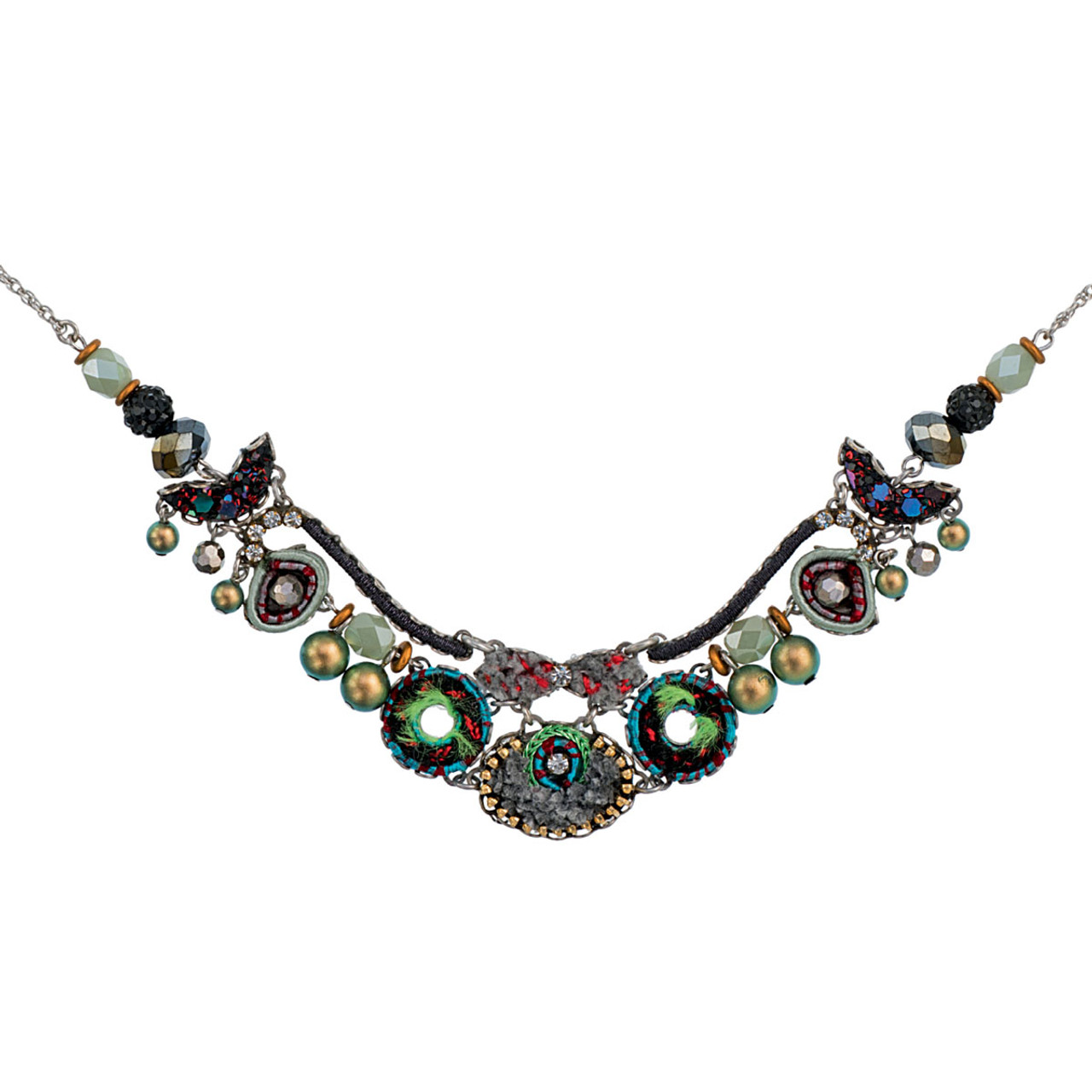 Ayala Bar Jewellery Ocean Drift Green Necklace