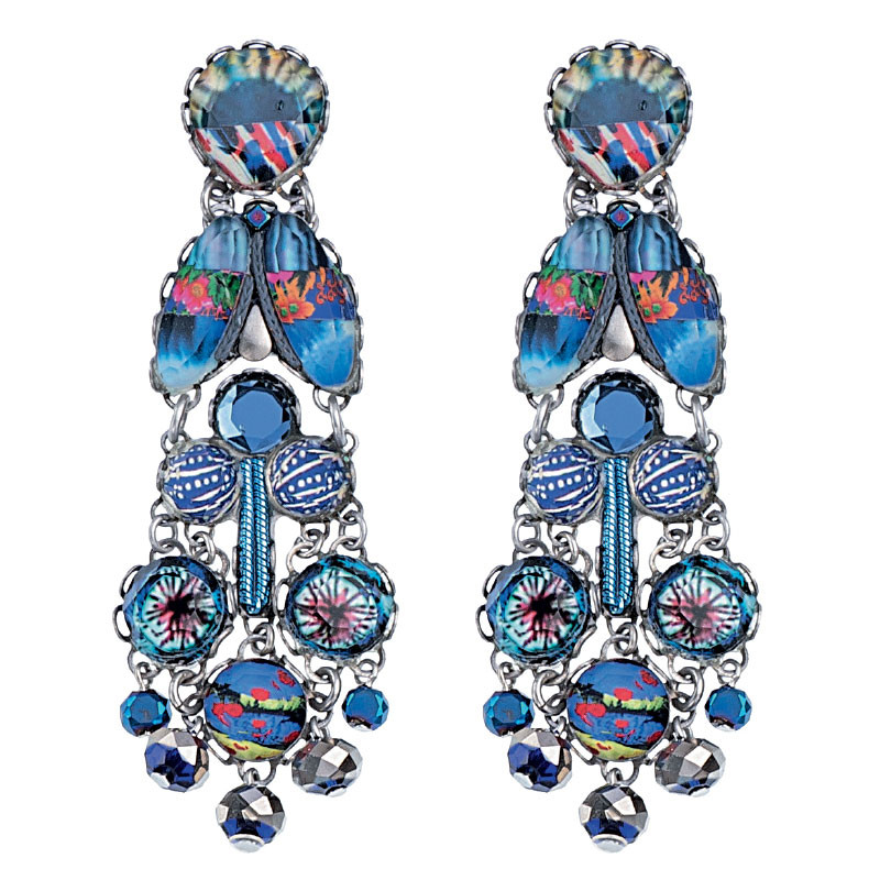 Ayala Bar Jewelry Insight Blue Earrings - Main Image