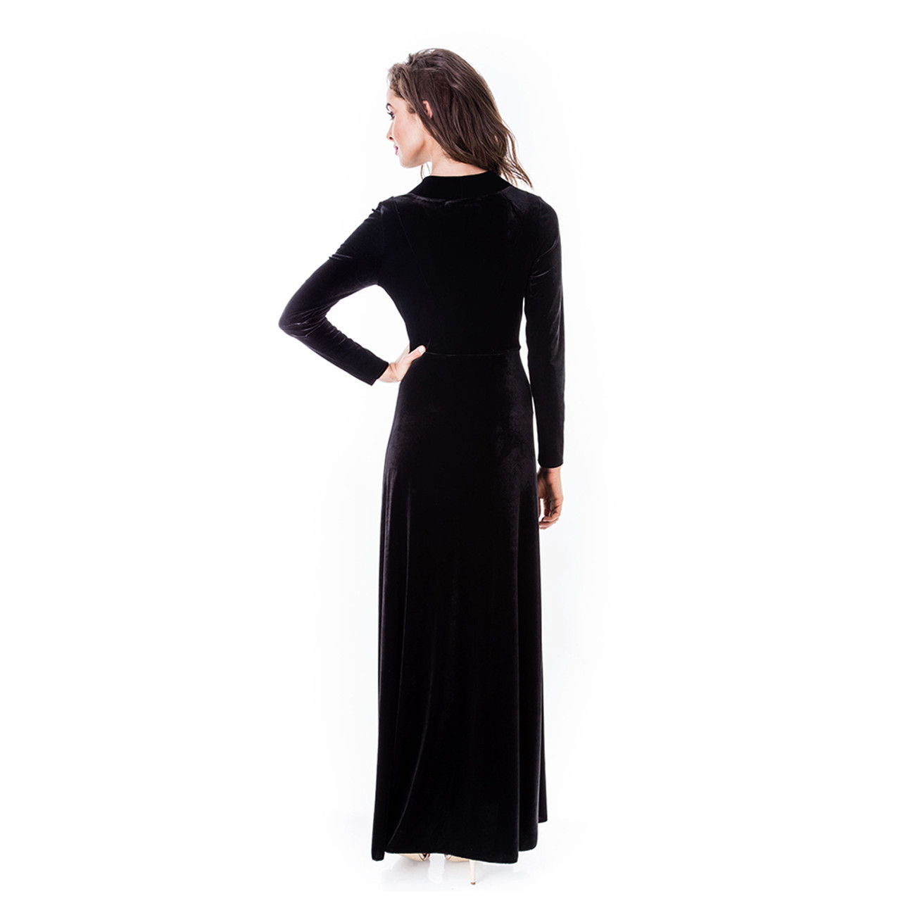 Michal Negrin Pola Luxurious Velvett Dress