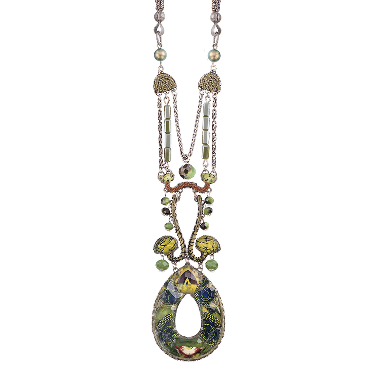 Ayala Bar Wonderful Escape Green Meadow Necklace