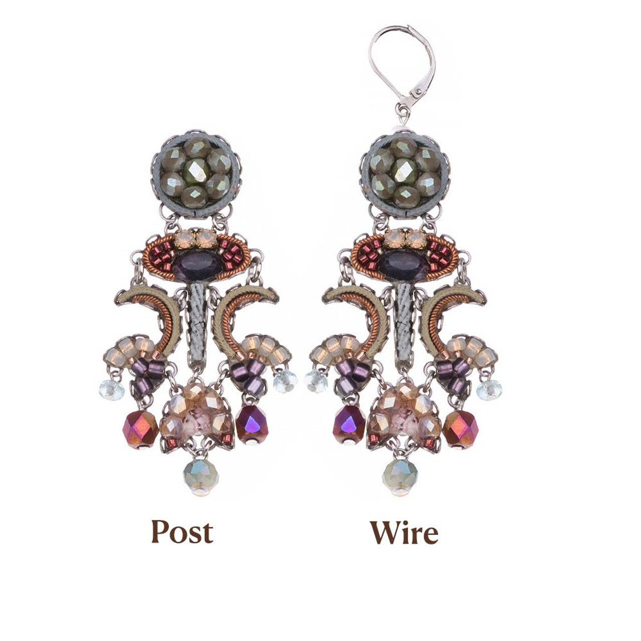 Ayala Bar Mystical Mauve Wonderful World Earrings