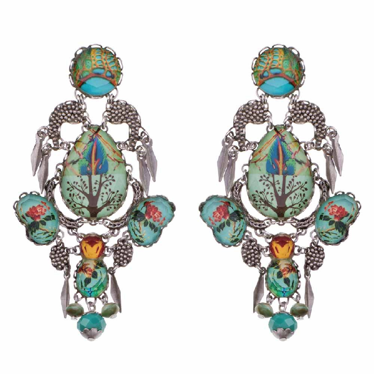 Ayala Bar Clover Blooms Blossom Earrings