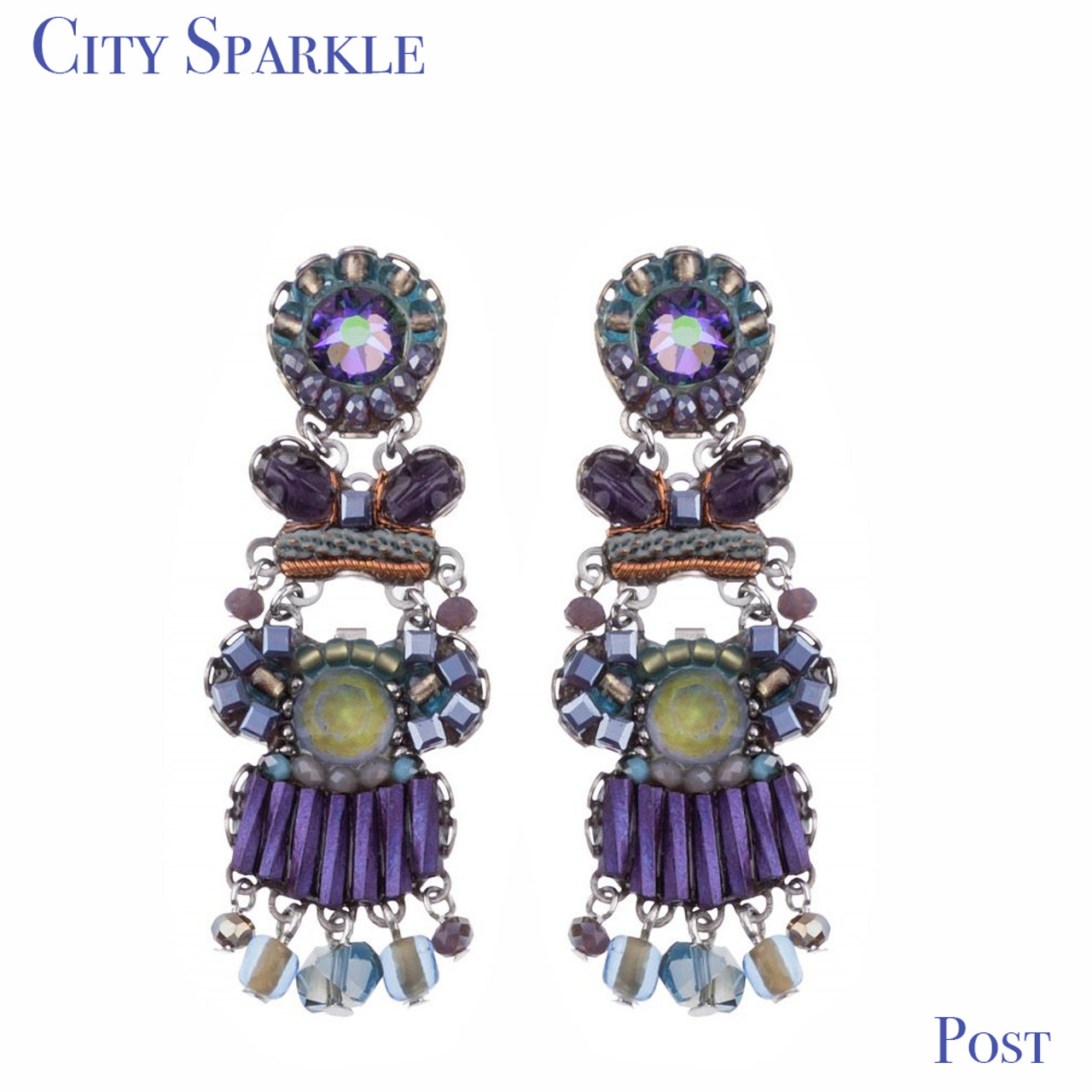 Ayala Bar City Sparkle Happy Now Earrings