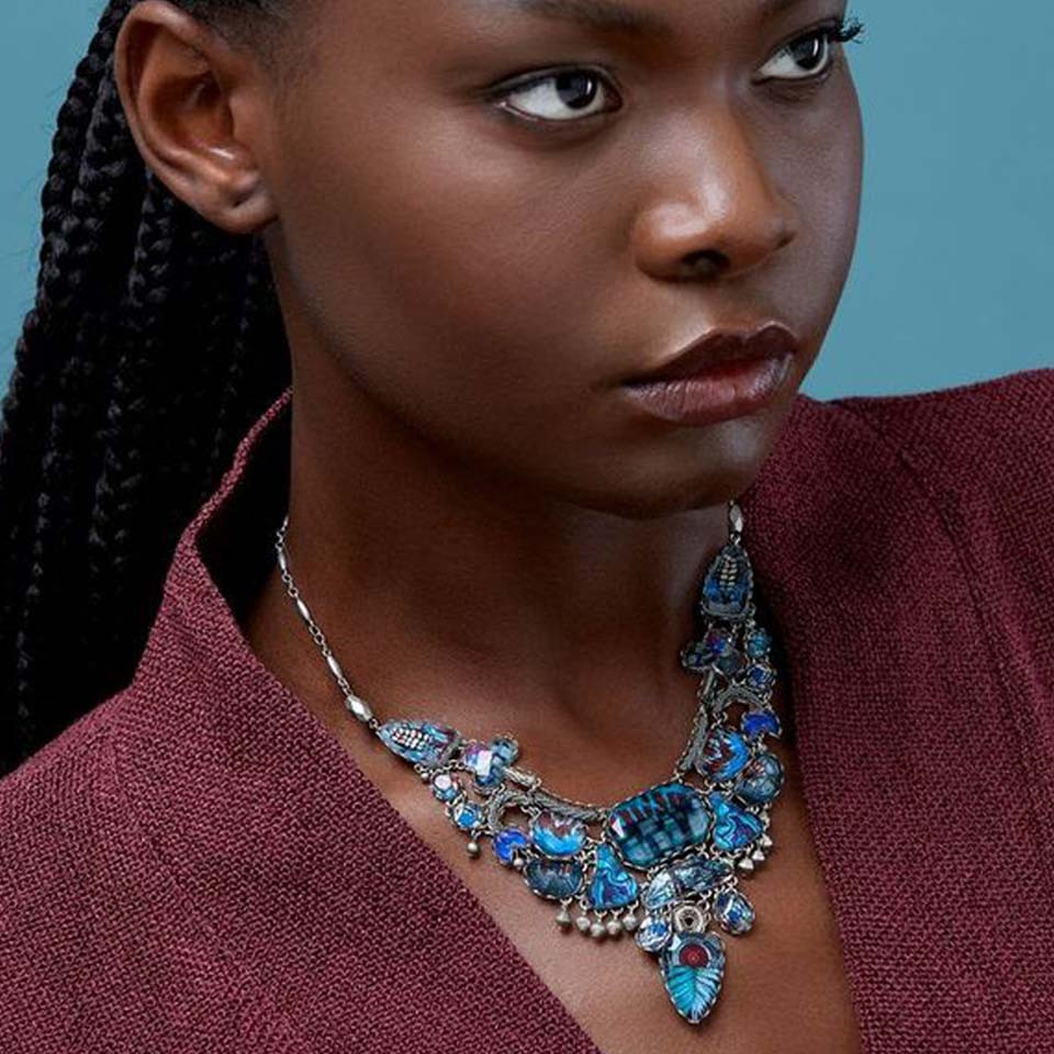 Ayala Bar Magical Notes Blue Lagoon Necklace - Main Image