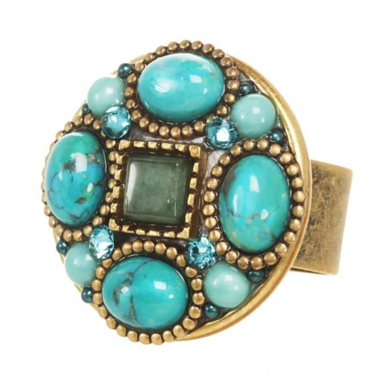 Nile adjustable ring from Michal Golan Jewelry