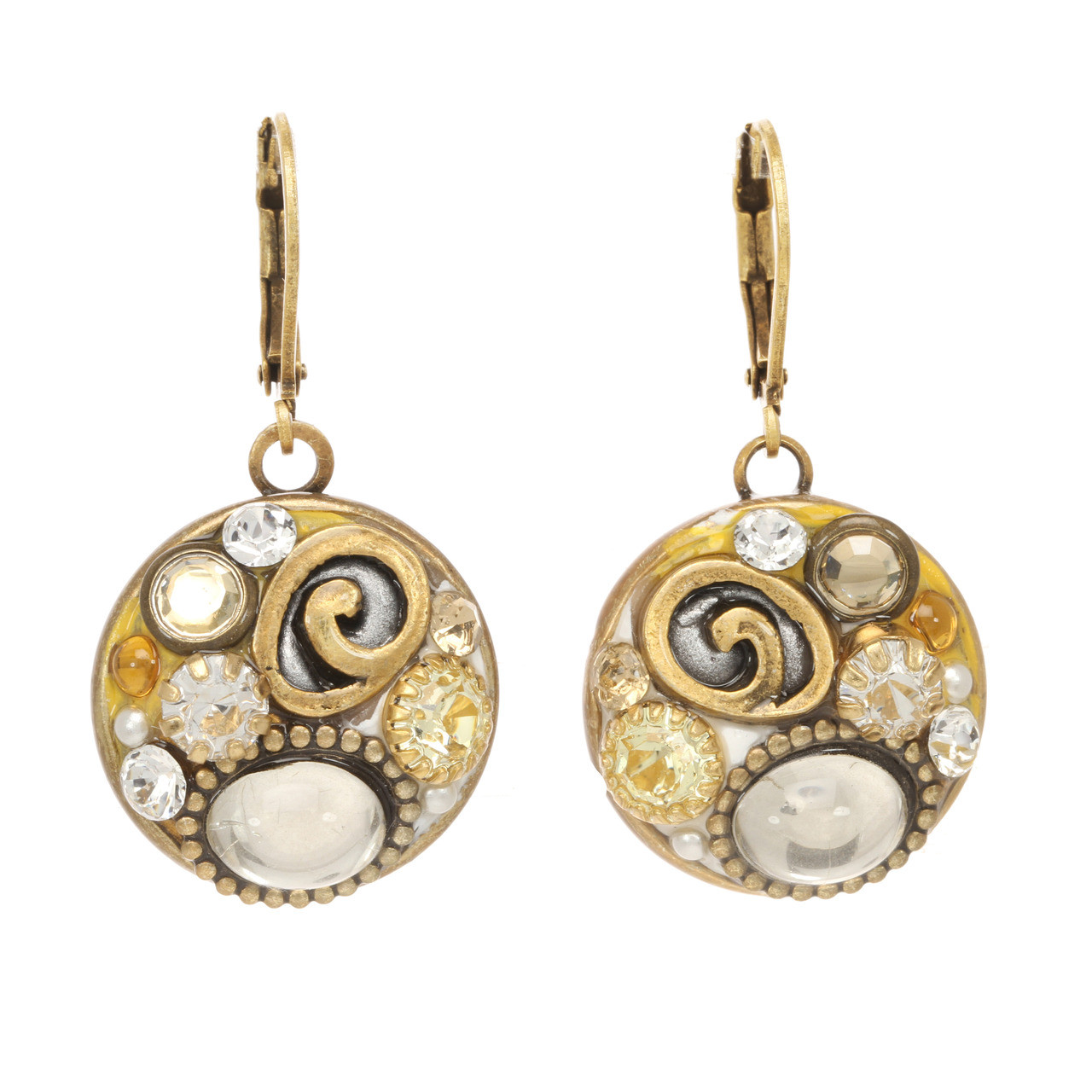 Medium Round earrings from Michal Golan Jewelry