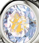 Inspirational Jewelry Silver Heart Virgo Opal Necklace