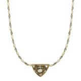White Elegante style necklace by Michal Golan Jewelry