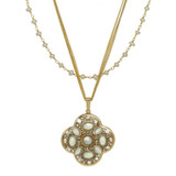 White Michal Golan Jewelry Elegante Necklace