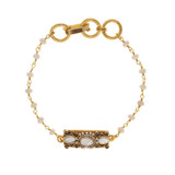 White Elegante bracelet by Michal Golan Jewelry
