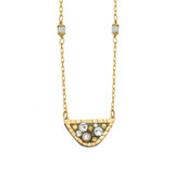 Gold Icicle necklaces from Michal Golan Jewelry