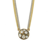 Gold Icicle necklaces by Michal Golan Jewelry