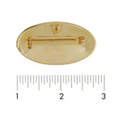 Gold Icicle style pin by Michal Golan Jewelry - second image