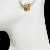 Michal Golan Citrine Rectangle Post Earrings Michal Golan Citrine Rectangle Post Earrings