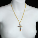 Michal Golan Cosmic Cross Necklace