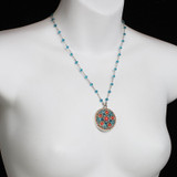 Michal Golan Aruba Medallion Necklace