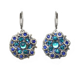 Michal Golan Cerulean In Full Bloom Earrings