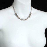 Michal Golan Blue Frost Collar Necklace