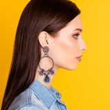 Ayala Bar Perspective Thinking Deep Purple Earrings Ayala Bar Perspective Thinking Deep Purple Earrings