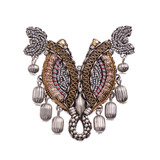 Ayala Bar Lovely Mosaic Metal Roots Pin