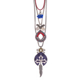 Ayala Bar Silver Feather Casual Ideas Necklace