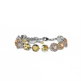 Mariana Lovable Rosette Bracelet in Meadow Brown