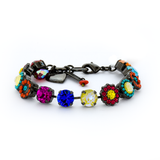 Mariana Lovable Rosette Bracelet in Poppy