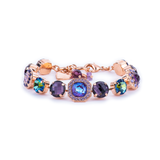 Mariana Lovable Square Cluster Bracelet in Wildberry