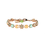 Mariana Must Have Flower and Cluster Bracelet in Monarch