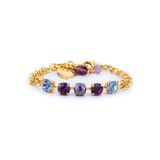 Mariana Must Have Five Stone Bracelet in Wildberry