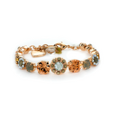 Mariana Round Must Have Bracelet with Rosettes in Peace