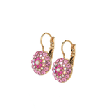 Mariana Pave Leverback Earrings in love