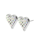 Mariana Embellished Heart Post Earrings