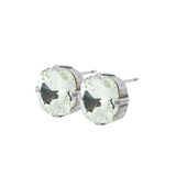 Mariana Cushion Cut Bridal Post Earrings in On A Clear Day