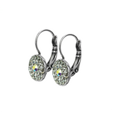 Mariana Must Have Pave Bridal Leverback Earrings in On A Clear Day
