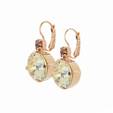 Mariana Extra Luxurious Leverback Earrings in Meadow Brown