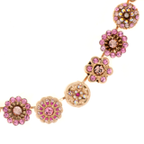Mariana Extra Luxurious Rosette Necklace in Love