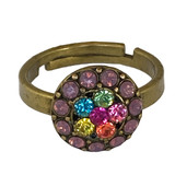 Michal Negrin Candy Rock Crystal Adjustable Ring