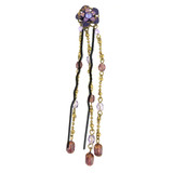 Michal Negrin Blooming Mars Magic Flower Droping Hair Pin