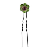 Michal Negrin Handmade Echinacea Delicious Candy Hair Pin