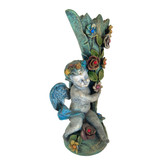 Michal Negrin Angel Vase Swarovski Crystals Roses