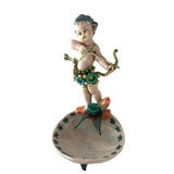 Michal Negrin Cupid Statue Swarovski Crystals