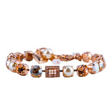 Mariana Must-Have Cluster and Pave Bracelet in Cookie Dough - Preorder