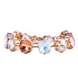 Mariana Cushion Cut Bracelet in Cookie Dough - Rose Gold