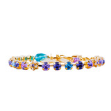 Mariana Petite Flower Bracelet in Blue Moon - Preorder